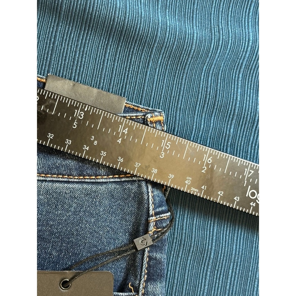 True Religion Becca SN Stud MR Bootcut Jeans Medium Rustic Barn Wash 29 NWT - Picture 5 of 14